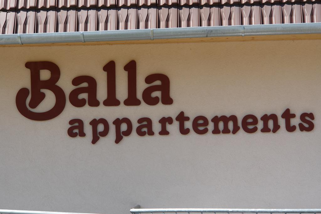 Balla Appartements Zalakaros Esterno foto